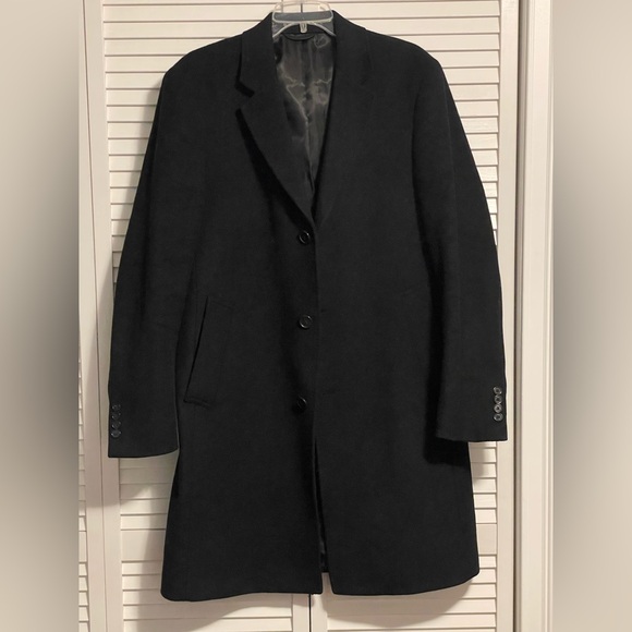 Lauren Ralph Men's Black Trench Coat